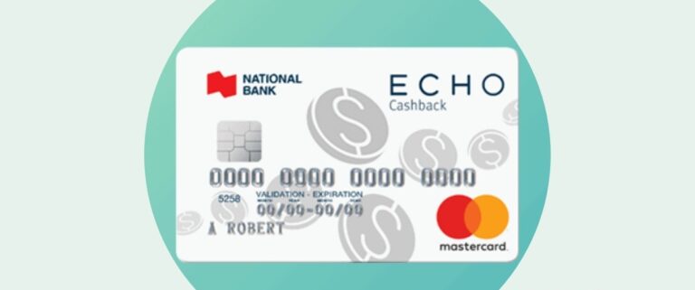 Request your National Bank - ECHO Cashback Mastercard