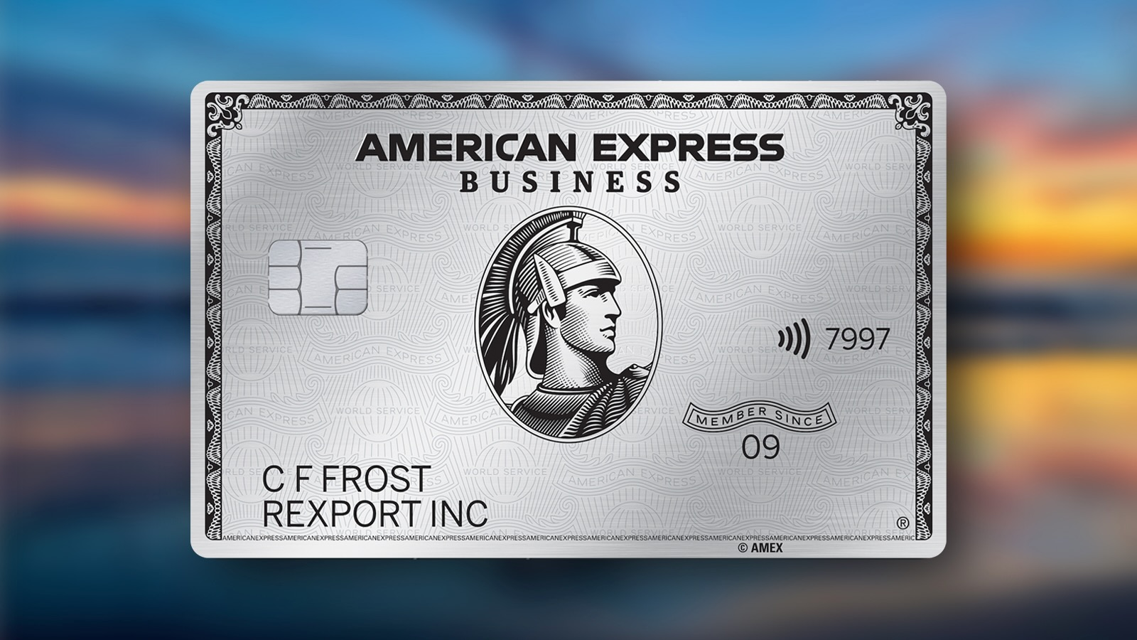 The American Express Platinum business card