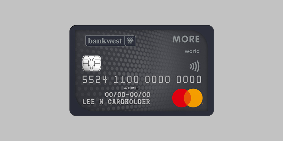 The Bankwest More World Mastercard